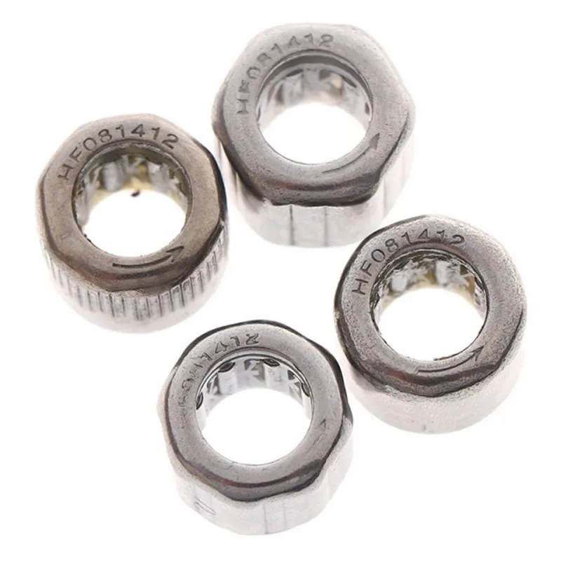 Needle Bearings 5pcs Bearing HF081412 Outer Ring Octagon Outer Hexagonal Smooth Surface Outer Knurled One-way