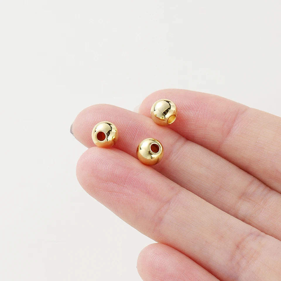 Accesorios De Latón Dorado De 14K Para Crear Joyas únicas