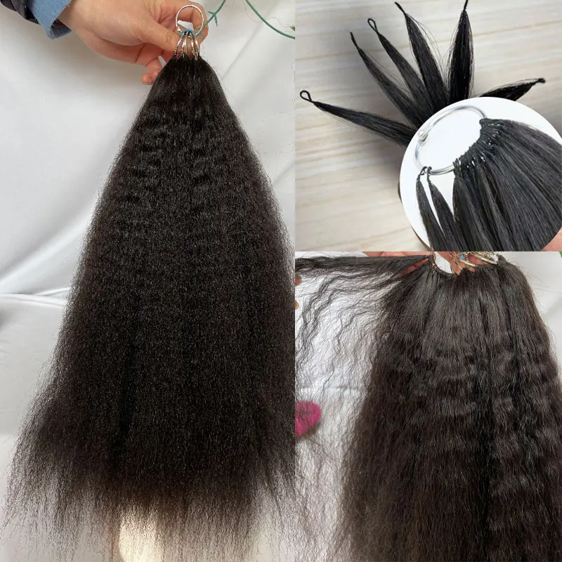 Extensión de cabello de Plumas 100% Remy, peluca de plumas, cabello liso rizado, Color Natural, 50-200 unidades por lote