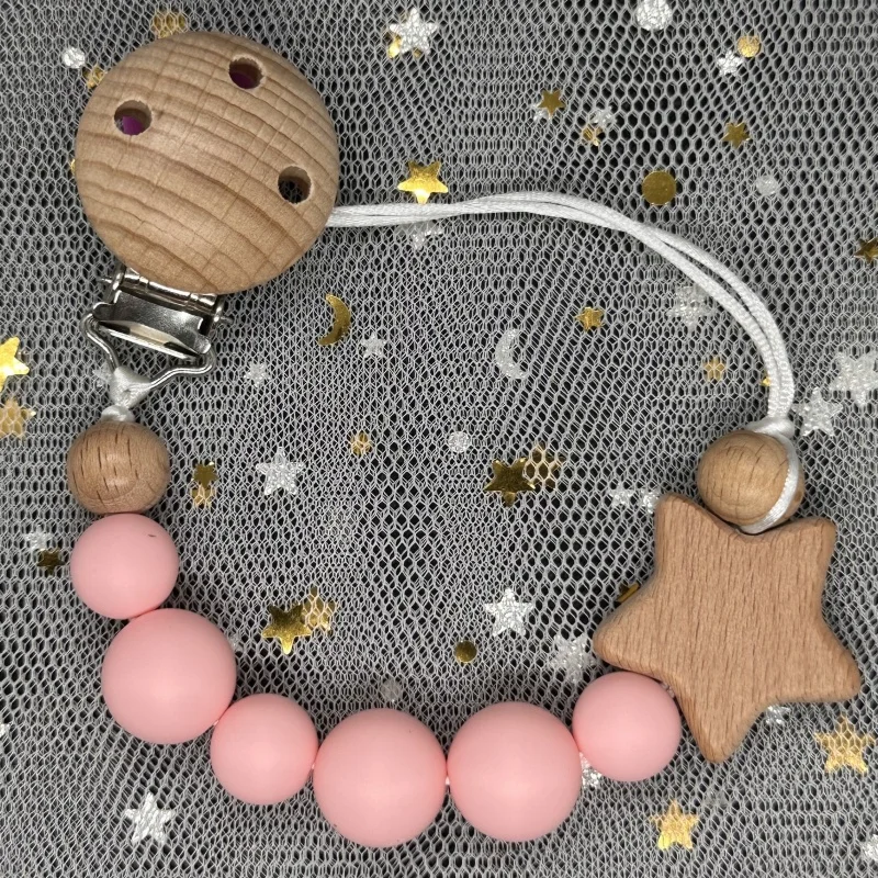 Custom pacifier clip