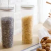 Noodle Jar Sealed Container Pasta Storage Grain Airtight Moistureproof Food Dispenser Rice Flour Cereal Pantry Organization 4