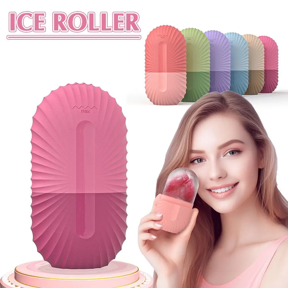 Silicone Ice Cube Trays Beauty Lifting Ice Ball Face Tool Reduce Roller Care Acne Contouring Facial Skin Ice Massager Mold X2T2 face ice mold massage rose shaped silicone ice grid face soothing ball ice ice massage beauty contouring box lifting n0n9