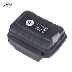 Adapter LED Lamp Flashlight USB Mobile Phone Charger For Makita 18V Li-ion Battery Power Bank