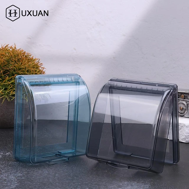 Boîtier De Protection Transparent Et Étanche Pour Prise De Courant,  Couvercle De Protection Pour Prise Électrique De Type 86 - Prises  Électriques - AliExpress