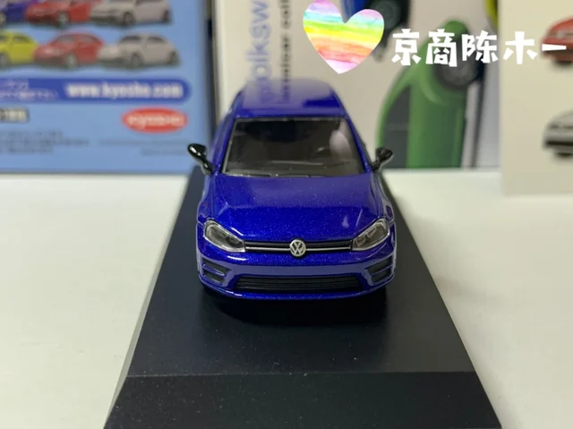 京商-フォルクスワーゲンゴルフr,1/64コレクションダイキャスト合金 