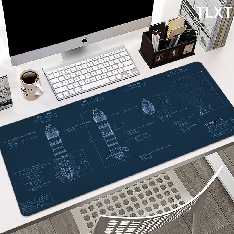 

Gamer Mouse Pad Black Mouse Pad Gamer Soft Popular Natural Rubber Office Keyboaed Mat PC Carpet Desk Mat Mouse Mat MausePads