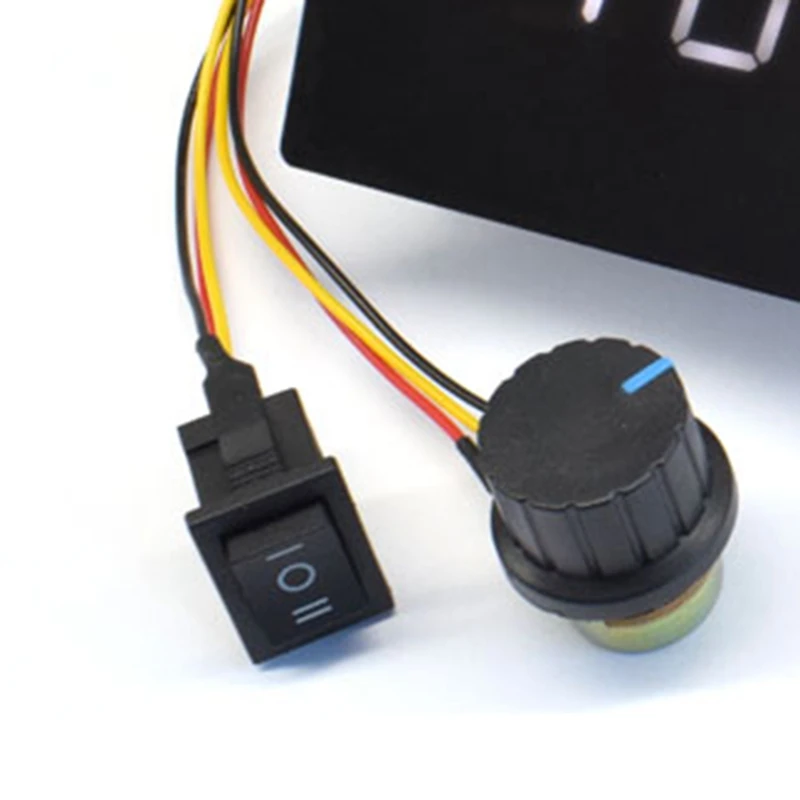 DC 6-60V 12V 24V 36V 48V 20A DC Motor Speed Controller Digital Display Motor Speed Controller