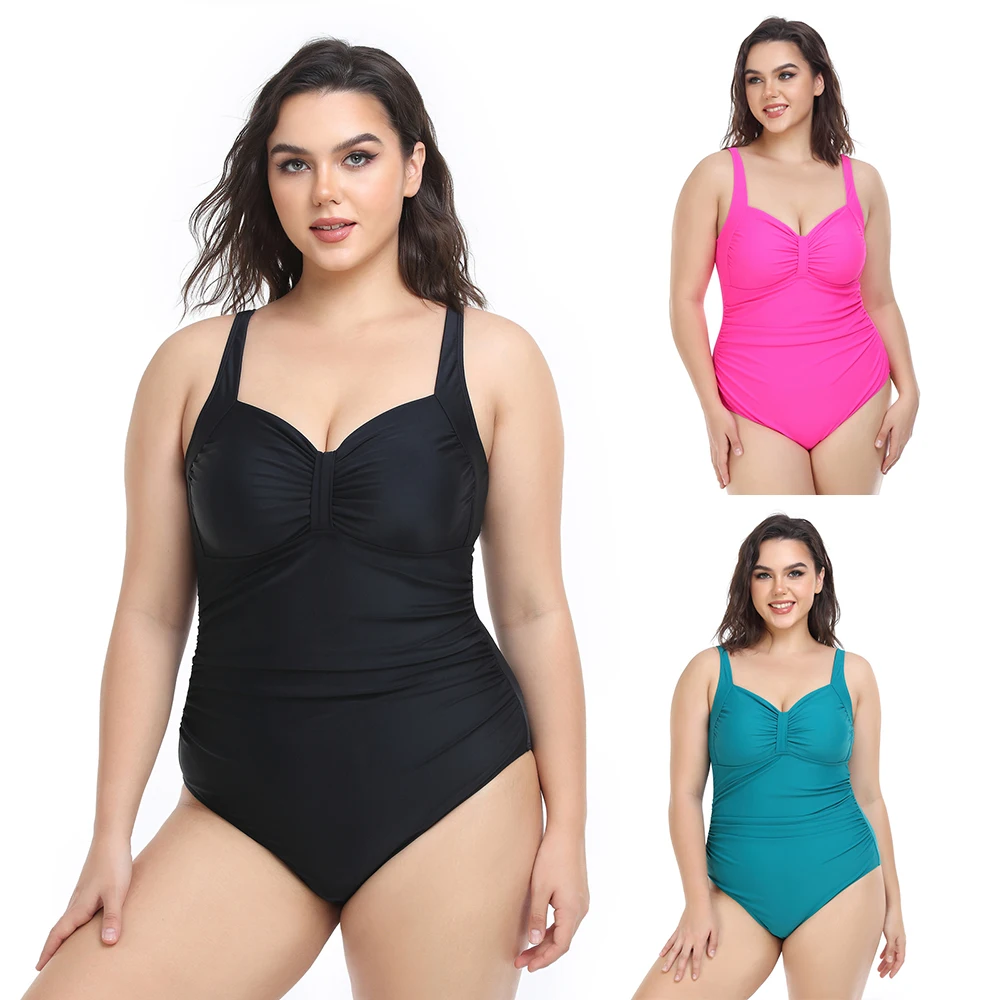 

Diliflyer Women's Plus Swimwear Gathering Swimwear Beach Swimwear Summer Swimwear Bikini Swimwear Women's Bikini Set