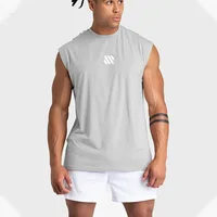 Men's Sleeveless Sports Shirt, Gym Fitness, Running, Quick Drying Vest, Breathable, Loose, Training, Summer Men's Wear 4