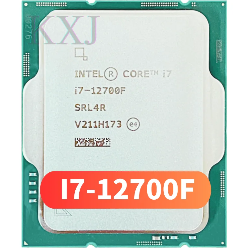NEW Intel Core i7 12700F 4.9 GHz 12-Cores 20-Thread CPU Processor 65W LGA  1700 i7-12700F
