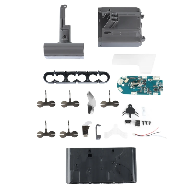 Suitable For Dyson V8 21.6V Absolute Animal Vacuum Cleaner 18650 Battery Plastic Shell Charging Protection Circuit Board