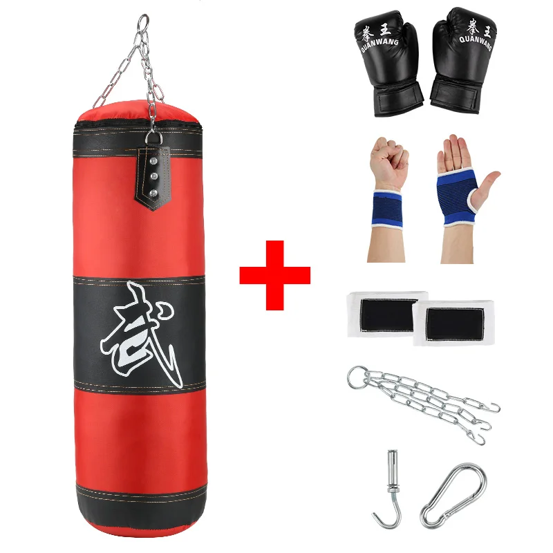 Boxing Punching Bag Training Sandbag Adult Home Equipment