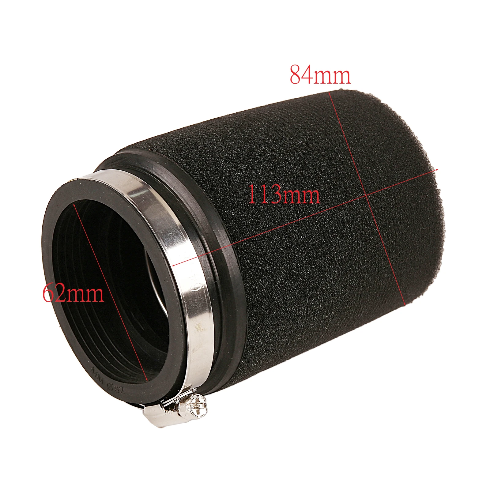 Motorcycle Pit Dirt Bike ATV Parts 62mm Foam Air Filter Pod PIT Quad Dirt Bike Buggy