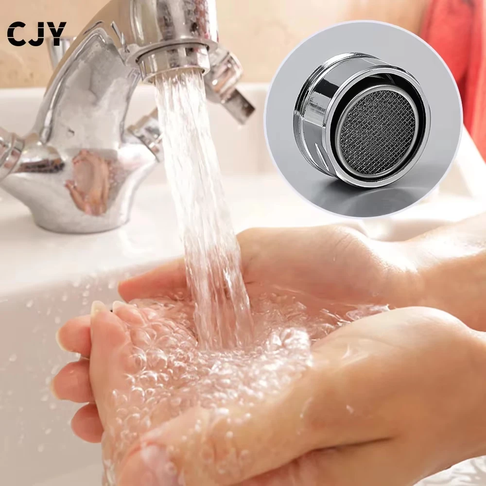 Faucet Aerator 3PCS Brass Water Saving M24 Thread Bathroom Stainless Steel Replaceable Filter Mixed Nozzle