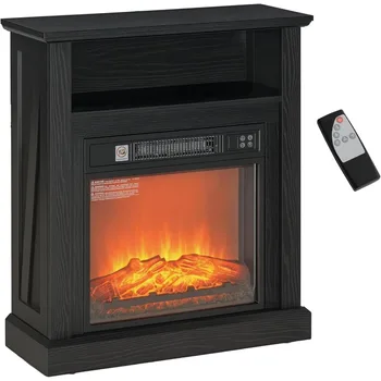 Electric Fireplace Mantel Heater 1