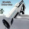 Electric Water Guns For Adults Powerful Squirt Automatic Water Suction Water Blasters Summer Outdoor Beach Toy For boys Kid Gift 2