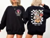Disney Women's Pure Cotton Sweatshirt Hooded Sweatshirt Fashion Casual Pants Unique Print Plus Size Streetwear Hip-Hop Style