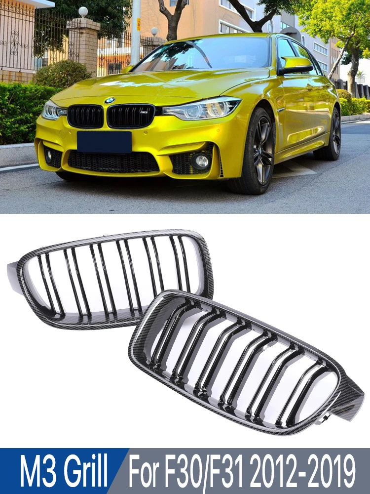 M3 Front Bumper Kidney Grill For BMW 3-Series F30 F31 F35 2012