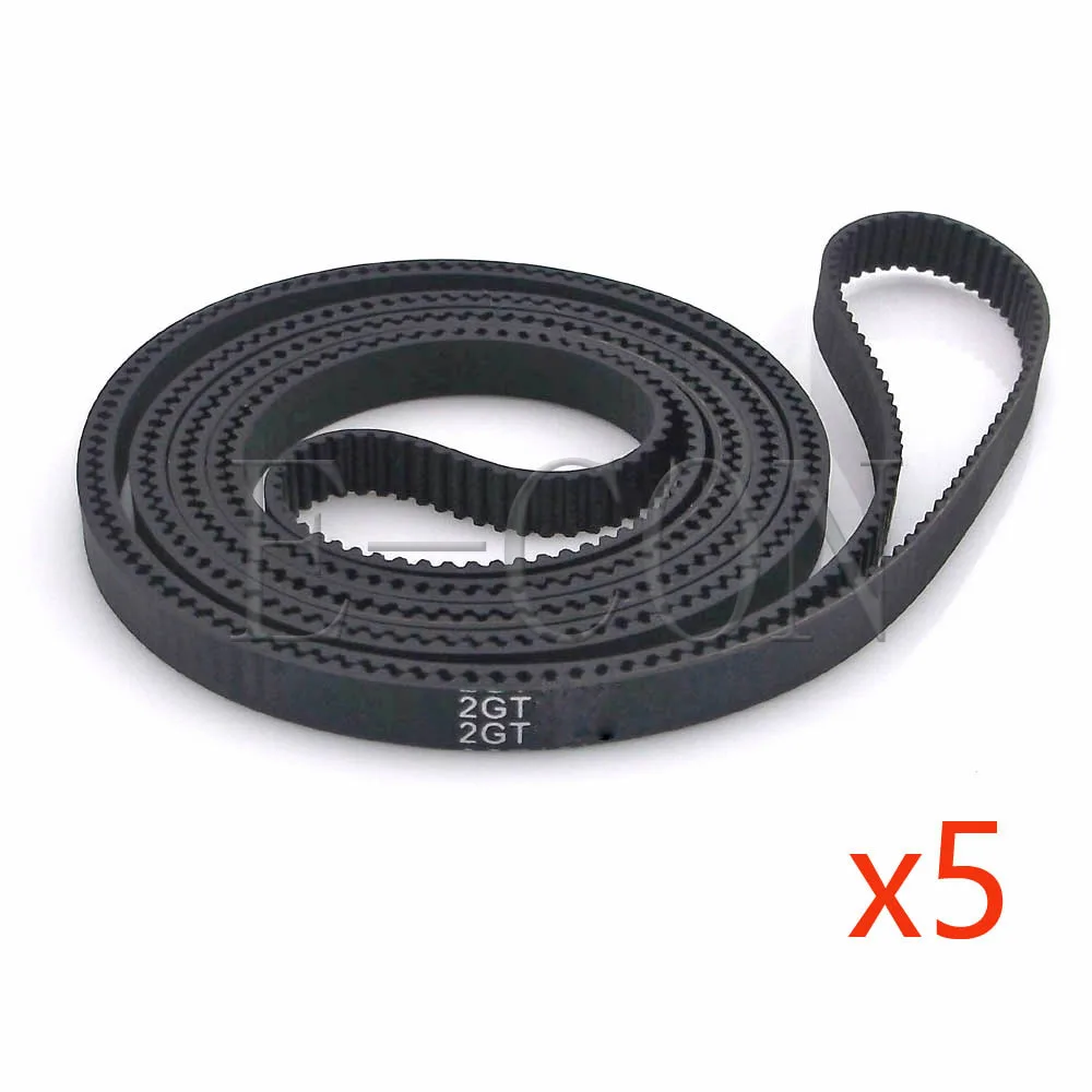 

5 шт. 3600-2GT GT2 Ремень ГРМ кольцевая петля зубчатый резиновый 10 мм ширина 1800 т внутренняя длина 3600 мм для GT2 шкив ГРМ