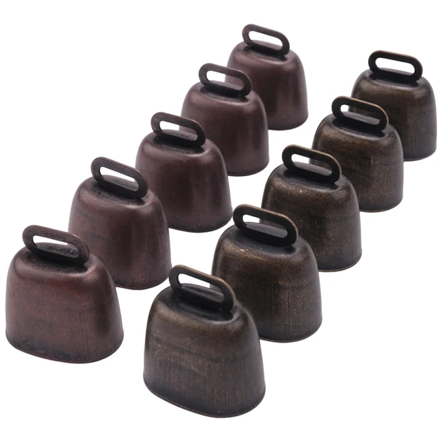 10PCS Cow Horse Sheep Grazing Small Brass Bells,Cowbell Retro Bell For  Horse Sheep Grazing Copper,Cow Bells Noise Maker - AliExpress