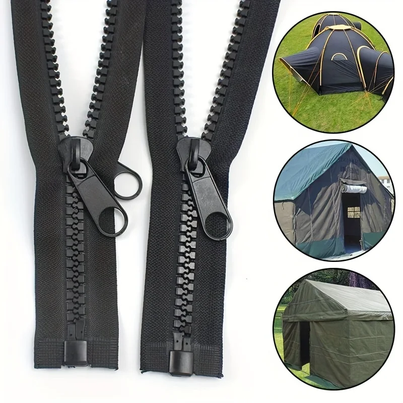 Instant Zipper Universal Instant Fix Zipper Repair Kit Replacement Zip Slider Teeth Rescue New Design for DIY Sew 6pcs