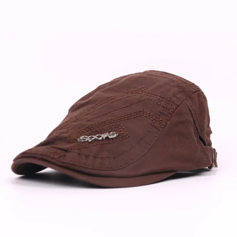 Summer Outdoor Sports Berets Caps For Men Women Casual Peaked Caps letter embroidery Sun Hats Casquette Cap Peaky Blinders casual hat beret hat