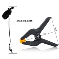 12Pcs Photography Heavy Duty Muslin Clamps, Photo Booth Background Stand Clip Fixed Backdrop Muslin & Green Screen - Image 3