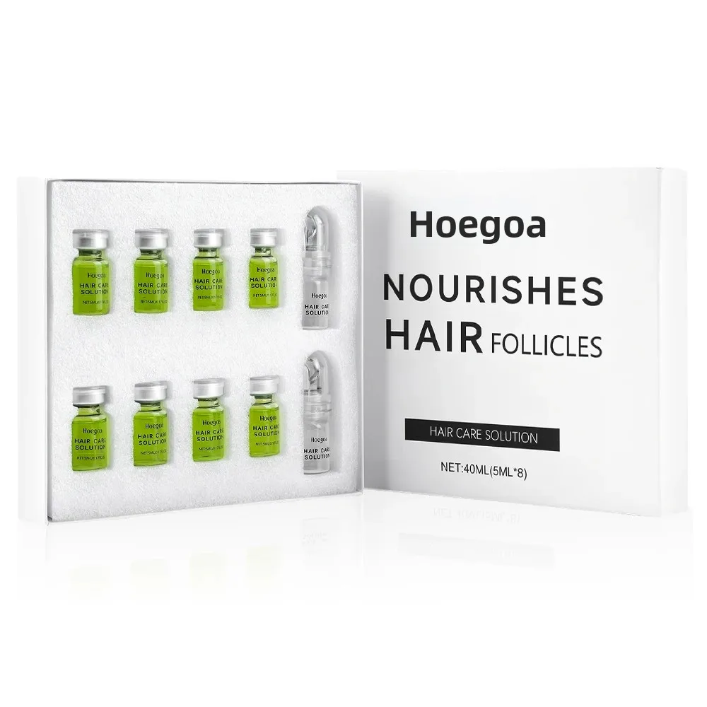 Sistema Avanzato per la Ricrescita dei Capelli, Trattamento Anticaduta con Olio di Ginseng e Rosmarino, Prevenzione della Calvizie, Riparazione dei Danni, Cura dei Capelli
