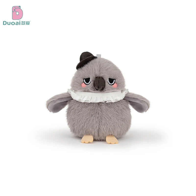 Colorful Soft Bird Plush Keychain Pendant Gift