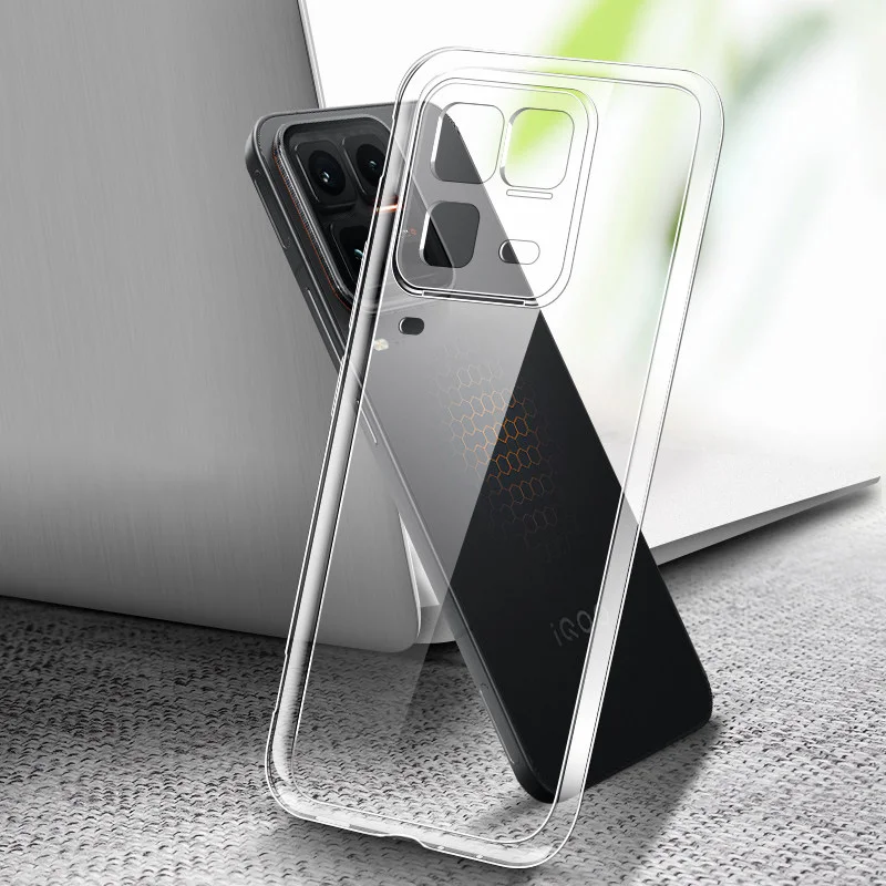 Premium Crystal Clear Non-Yellowing HD Transparent Slim Protective Phone Case
