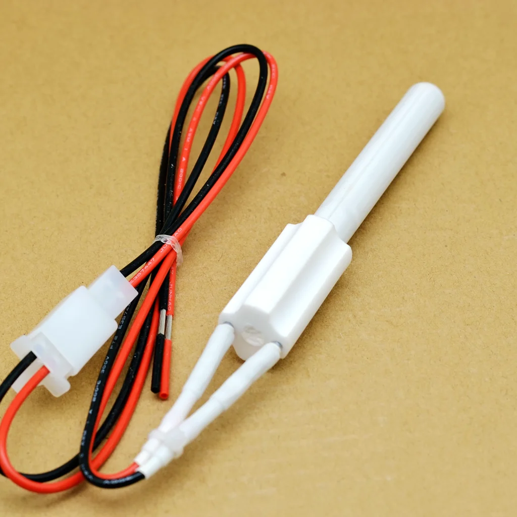 Igniter Cerâmico para Churrasqueira a Pellets Forno de Aquecimento Isolamento Interno e Externo Haste de Ignição Seguro e Env 220v 300w