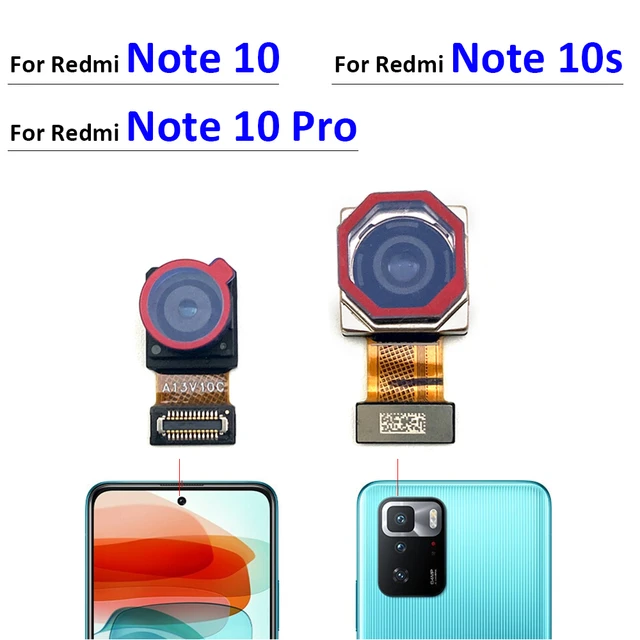 Cámara trasera para Xiaomi Redmi Note 10S, módulo de cámara trasera de  64MP, piezas de repuesto de reparación flexibles - AliExpress