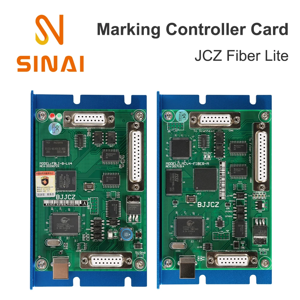 

BJJCZ Original Laser Controller Card LMCV4-FIBER-M FBLI-B-LV4 for 1064nm Fiber Laser Marking Machine IPG Raycus MAX JPT