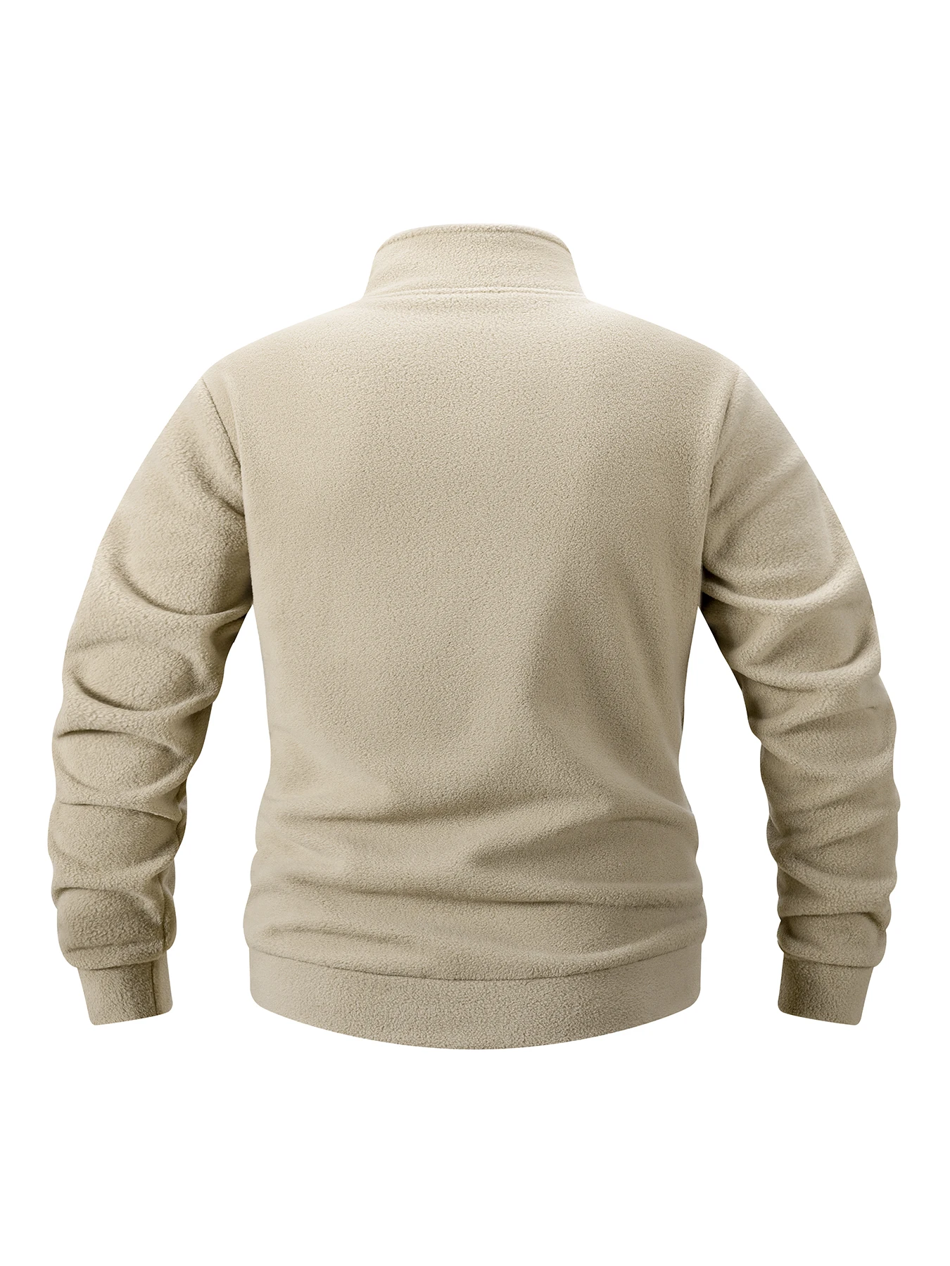 2025 Men Casual Fleece Sweatshirts Tops Men Sport Classic Stand Collar Sweatshirts Men’s Quarter Zip Hoodie Basic Pullover 3XL 6