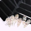 French Strip Line Nail Art Form Fringe Tip Guides Wavy Oblique Spray Template Stickers Creative Stencil DIY Manicure Tools Decor 5