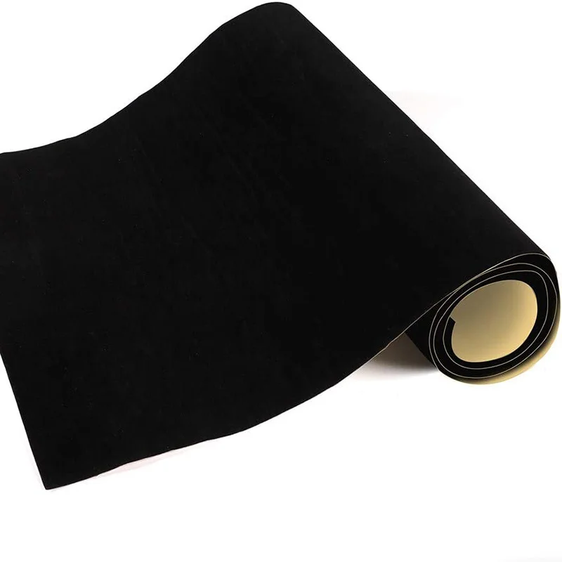 Large Self Adhesive Velvet Roll，Velvet Fabric for Jewelry Display