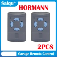 HORMANN HSM2 2PCS Remote Control Transmitter 868.35mhz Fixed Code Replacement with Blue Button for Garage Gates 1