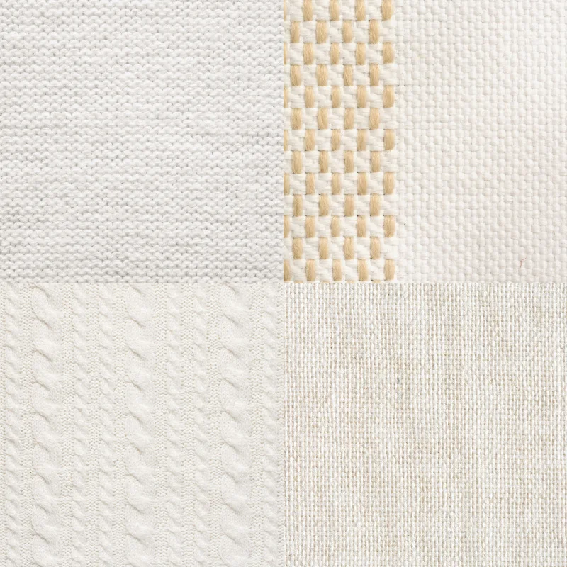 KLJUYP 24 sheets 6"X6" White Knitting Wool Scrapbook paper Scrapbooking patterned paper pack DIY craft Background paper