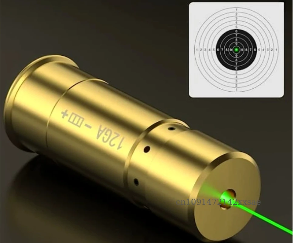 12GA Green Dot Laser Training Cartridge For Pistol