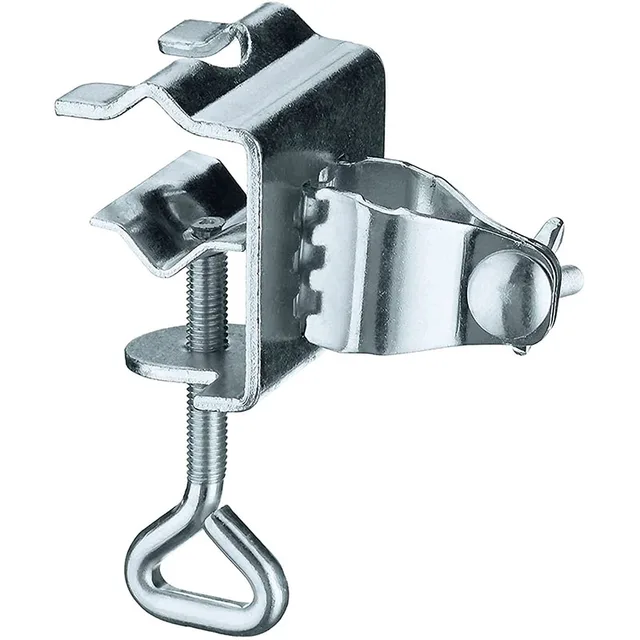 Hordozható Esernyő Tartó Kerti Udvari Parasol Állvány Klip Kültéri Teraszos Strand Bilincs Stabil Rögzített Konzol Napsósákhoz