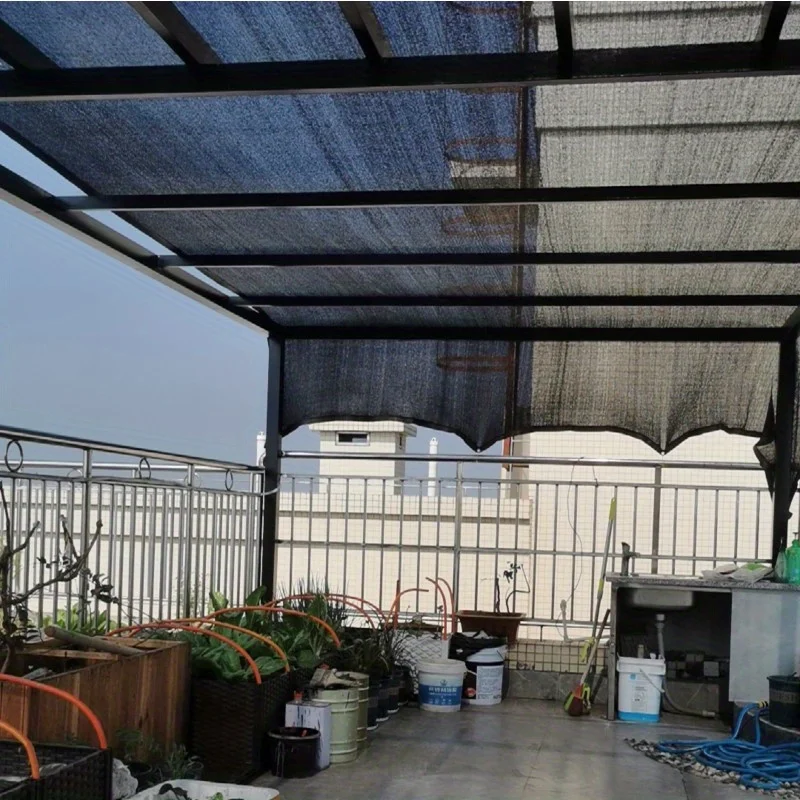 1pc multi-line sunshade net 90% shading rate for balcony, courtyard