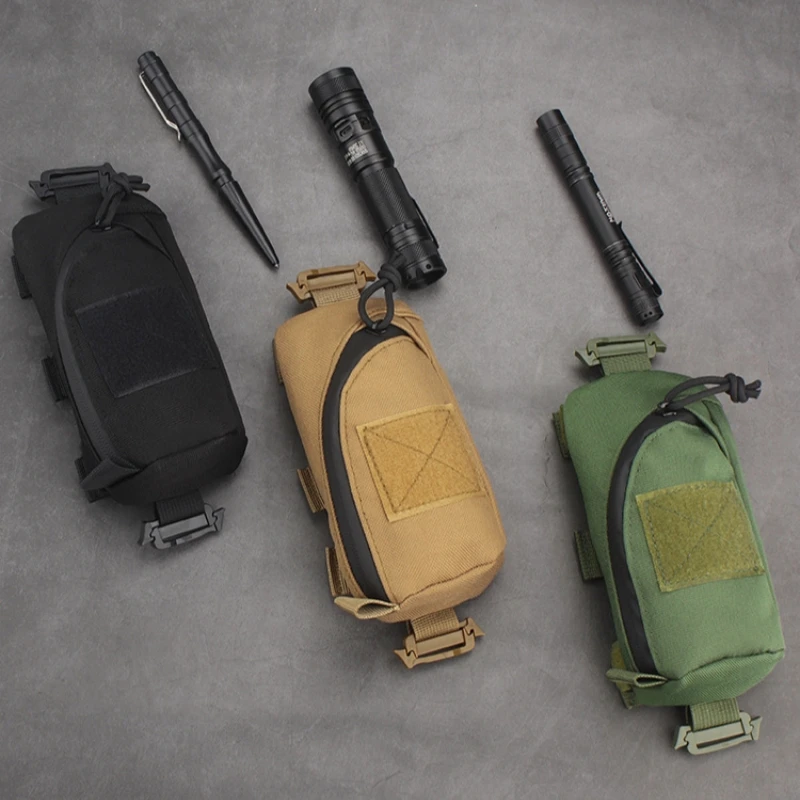 전술 어깨 스트랩 가방 야외 배낭 잡화 액세서리 파우치 옥스포드 900D EDC Molle 의료 가방 여행 하이킹 사냥