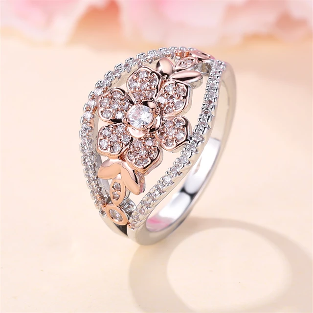 Silver CRYSTAL .80 Carat Cubic Zirconia RECTANGLE TRIO Ring