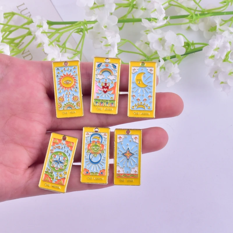 

10 шт., металлические подвески для сережек и ожерелий