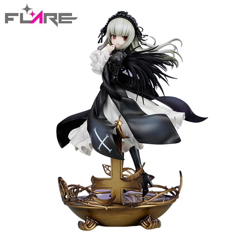 

In Stock 100% Original Genuine FLARE Suigintou Rozen Maiden PVC 23.5cm Anime Action Figure Model Collection Gift Ornament Toys