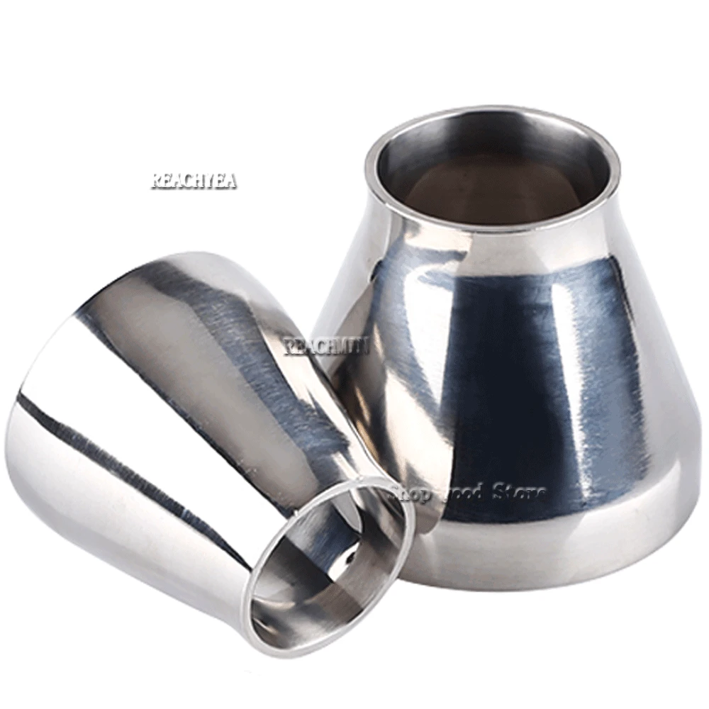 맞대기 용접 304, 스테인리스 스틸 위생 파이프 피팅, 홈브루, 38-12.7mm