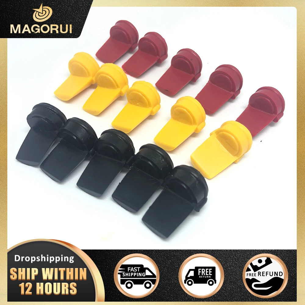 MAGORUI 5pcs/bag Wedge Receiver Buffer Rubber Portable Hunting Accessories For for | Спорт и развлечения