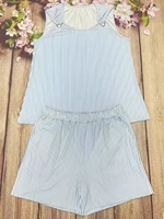 Plus Size Summer striped lady suit - Image 5