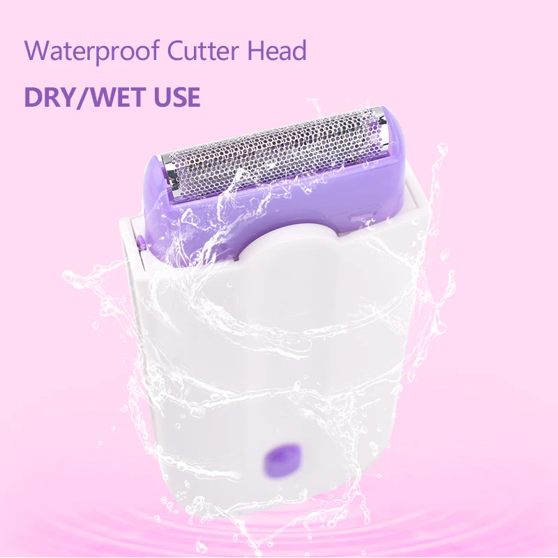 2 In 1 Rechargeable Electric Epilator Women Painless Hair Removal Lady Epilator Device Instant Sensor Light Shaver electric shaver