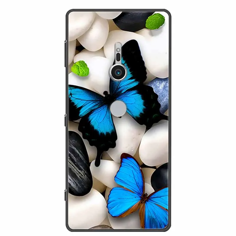 For Sony Xperia XZ3 XZ2 Case Shockproof Soft silicone TPU Back Cover For Sony Xperia XA1 XA2 Ultra Phone Cases XZ3 Cute Cartoon mobile flip cover Cases & Covers